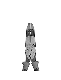 Alicates, herramienta híbrida multiusos con pinza, agujeros de perno y pelacables Klein Tools J215 8CR