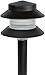 Paradise GL22627 Low Voltage Plastic 4W Path Light (Black, 12 Pack)