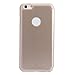 IPhone 6s Plus Case, IPhone 6 Plus Case, DDLBiz Smart Slide Magnet Flip Leather Cover Case for iPhone 6 Plus/6S Plus 5.5Inch (Gold)