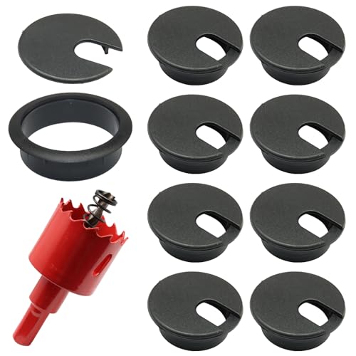 Opfiue 12PCS Desk Grommet, 1-3/8Inch (35mm) Cable Grommet Hole… at Amazon