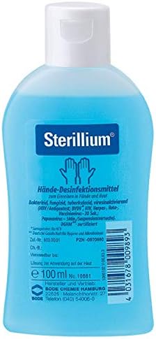 Sterillium, 100 ml - Hand Disinfectant - 1 Bottle by Bode Chemie