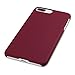 iPhone 7 Plus Cover - Terrapin iPhone 7 Plus Case - Ultra Slim Fit Hybrid - Hard Case Protection - Rubberized Finish - Red