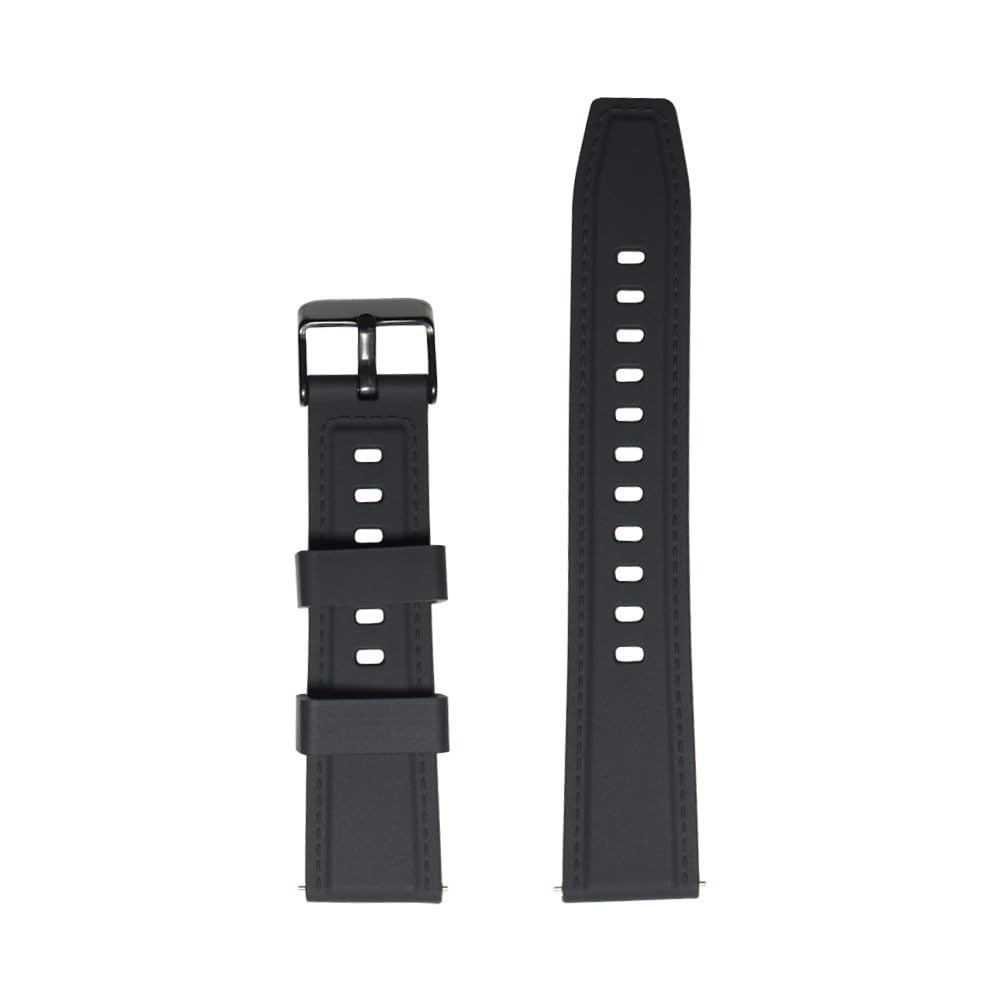 Photo 1 of MTHGH Watch Band for Garmin Forerunner 165/245 /55 Smartwatch, Watch Strap for Garmin Active 5 /Approach S50/S40 /vivoactive 3, Soft Silicone Replacement Wrist Band for Garmin Venu/Venu 2 Plus