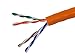 Monoprice 100883 Cat5e Ethernet Bulk Cable - Network Internet Cord - Solid, 350Mhz, UTP, CMR, Riser Rated, Pure Bare Copper Wire, 24AWG, 1000ft, Orange