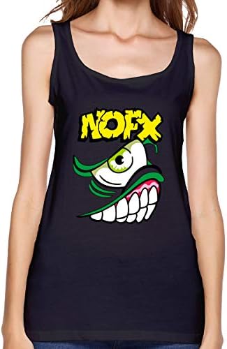 ロングタンクトップ ノンスリーブ レディース Nofx パンク ファッション通販 ロック ノースリーブ タンクトップシャツ キャミソール ロング丈 ストレッチ 綿100 トップス ルームウェア クインナー 通気 薄手 パジャマ ゆったり
