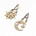 Kaariag Punkin Stars and Moon Rhinestone Crystal Statement Fashion Pen...