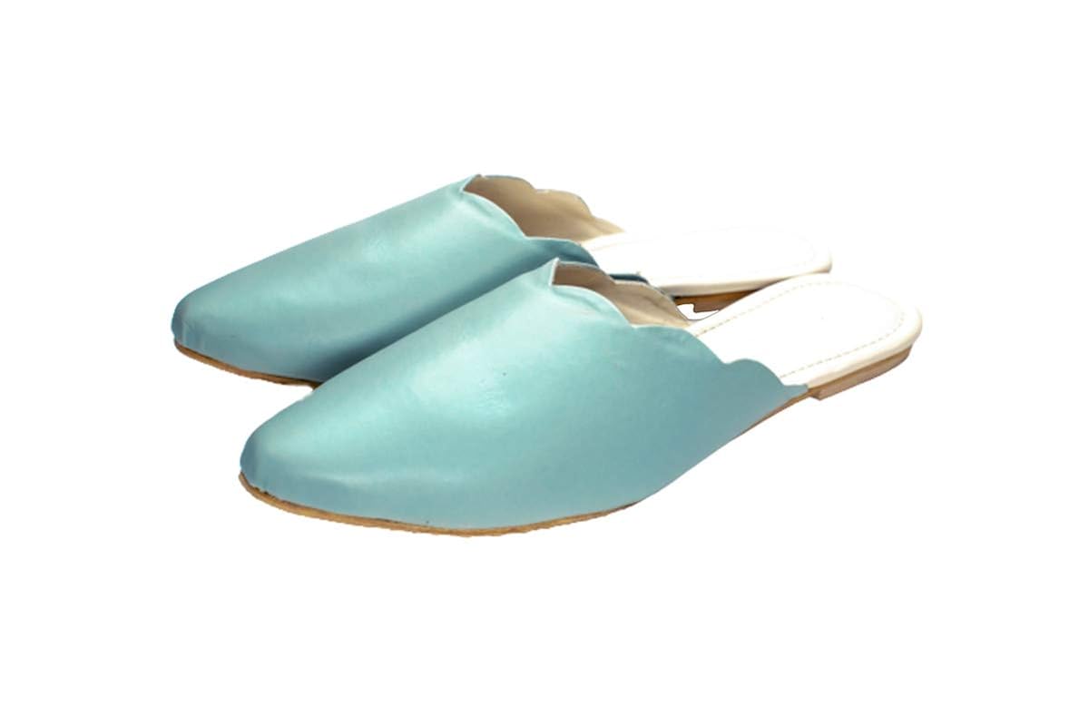 pastel mules