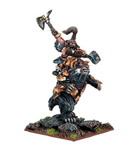 Kings Of War - Sveri Egilax Beserker Lord On Hellbrock