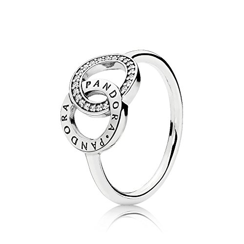 Pandora Women Silver Signet Ring -Size N, 54