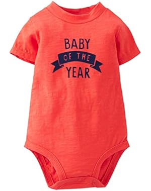 Baby Boys' Slogan Bodysuit (Baby)