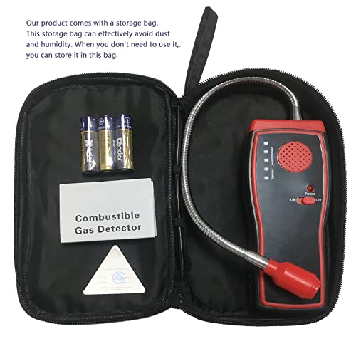 HYTONG Combustible Gas Detector,Gas Leak Detector,Adjustable