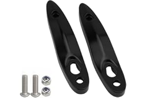 OIbkp 2 Pack Rear Turn Signal Backward Relocation Bracket Turn Light Indicator Rail Support for Harley Softail 2000-2020,for 