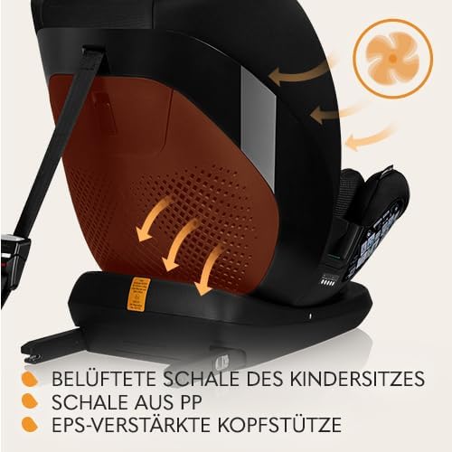 LAVENDER I-SIZE Kinderautositz von 76 bis 150 cm konform