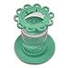 Paint Brush Cleaner Rinse Cup (All-in-One) Fine Art, Studio, Classroom | Brushes Holder & Silicone Cleaning System for Acrylic, Watercolor, and Water-Based Mediums (Jar, Green)