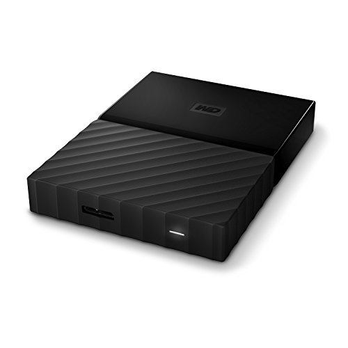 WD 1TB My Passport for Mac Portable External Hard Drive, USBC/USBA WDBFKF0010BBKWESE,Black