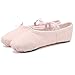 CIOR Ballet Slippers for Girls Classic Split-Sole Canvas Dance Gymnastics Yoga Shoes Flats(Toddler/Little Kid/Big Kid/Women) VTW01-2,Pink,25A