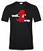 HSX Tees Men's Well Crap Roll Paper T-Rex Dinosaur Funny Tee Shirt