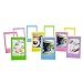 Katia 10pcs 3-Inches Colorful Instant Mini Photo Frame for Polaroid Fujifilm Instax 9/8/ 7s/ 25/90/ 70 Pic-300 Instant Camera and Snap Zip Pocket Printer