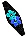Innovative Strap Wrapper Neoprene Mask Strap Cover Blue Hibiscus