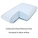 Roost Sleep Cool Ventilated Gel Memory Foam Pillow, King