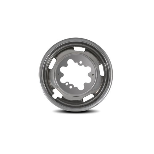 Pacific Dualies 441708 Polished 17 Inch 8 Lug Stainless Steel Wheel