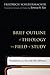 Brief Outline of Theology as a Field of Study, Third Edition: Revised Translation of the 1811 and 1830 Editions, with Essays and Notes by Terrence N. Tice