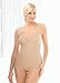 Glamorise Women's Plus-Size Soft Shoulders Body Smoother, White, 44B