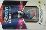 Crest Sensi-Stop Strips 6 Treatments Teeth Sensitivity Relief Strips Pro-Health