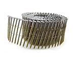B&C Eagle A3X120HDRC Round Head 3-Inch x .120 x 15 Degree Hot Dip Galvanized Ring Shank Wire Collated Coil Framing Nails (400 per box)