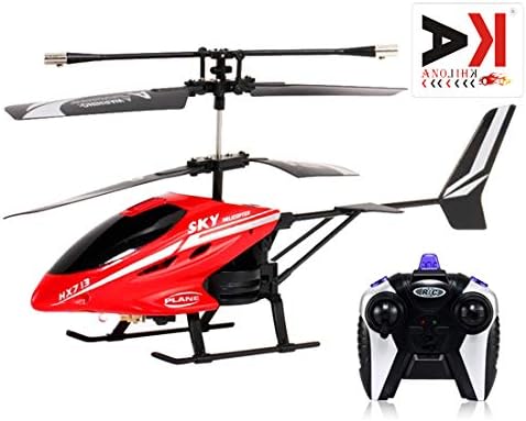 AK ANOLIHK® V-Max HX-713 Radio Remote Controlled Helicopter with Unbreakable Blades - Multi Color …