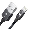 RAMPOW Câble pour iPhone [Certifié Apple MFi] en Fibre de Nylon Tressé avec Connecteur Ultra Résistant pour iPhone 11/11…