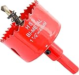 48mm Hole Saw LAIWEI Drill Bit HSS Hole Cutter with