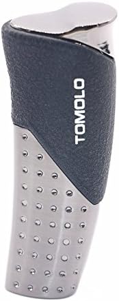 TOMOLO Mini Metal Matte Material Pocket Portable Jet Flames Butane Cigarette Cigar Lighter with Gift Box