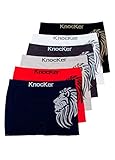 6 pk Men`s Seamless Athletic Compression Boxer Briefs Underwear One Size