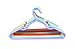 THE UM24 30pc Children Plastic Hanger Assorted Colors, Red Orange,Light Green,Purple, Baby Blue 11