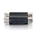 C2G 40646 RCA Stereo Audio F/F Coupler, TAA Compliant, Black - TAA Compliant
