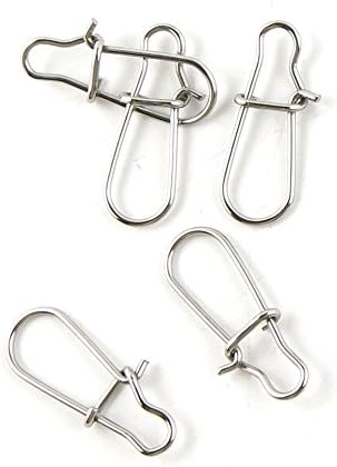 釣りスイベルsea Terminal Tackleクリップコネクタソリッドcoastlock一括ロット Enhancedテスト18 Kg