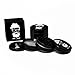 Mr. Herb Grinders - Best Grinder For Spice and tobacco - Crusher for Herbs with Keef Catcher Tool - Silicone Kief, 4 Pieces 1.96 inch (Black)