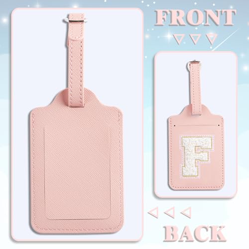 Anntry Custom Luggage Tags for Suitcases,PU Leather Luggage Tag with ID Tag and Total Privacy Protection Travel Game Accessories