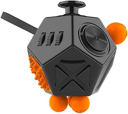 Durac 12 Sided Fidget Cube Anti-anxiety and Depression for Children and Adults