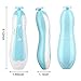 Baby Nail File Electric Nail Trimmer File Manicure Set, Toes Fingernails Care Trimmer with LED Light for Newborn, Kids and Adults