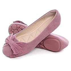 Hee grand Round Toe Bow-Knot Ballet Flats for Women