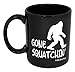Funny Guy Mugs Gone Squatchin' Ceramic Coffee Mug - 11oz - Ideal Funny Coffee Mug for Women and Men - Hilarious Novelty Coffee Cup with Witty Sayings