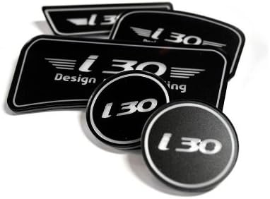 Sense Light LED Cup Holder Console Plate Blue 5-pc set for 12 13 Hyundai New i30