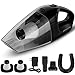 Silipower Handheld Cordless Vacuum Cleaner, Portable Rechargeable Hand Vac with Quick Charge Battery Lightweight Wet & Dry for Car Kitchen Home Cleaning, 10 inch, Black