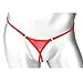 SS Queen Men Sexy Mini Open Pouch T Back Lingerie G String Thong Panties (set1)