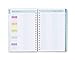 Blue Sky 100331 2017-2018 Academic Year Teachers Weekly Lesson Planner, Twin-Wire Bound, 5