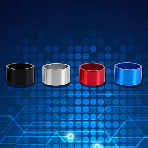 image for Dilwe Bicycle Fork Washer, 4 Colors 4Pcs/Set 5mm/10mm/15mm/20mm Alumin