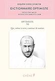 Dictionnaire optimiste by 