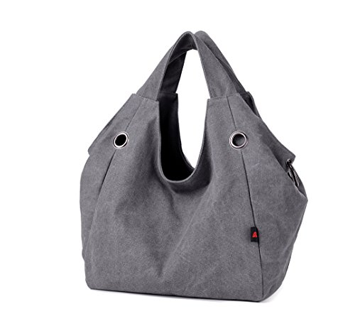 Wle large size canvas multi zipper pocket oversized simple retro …
